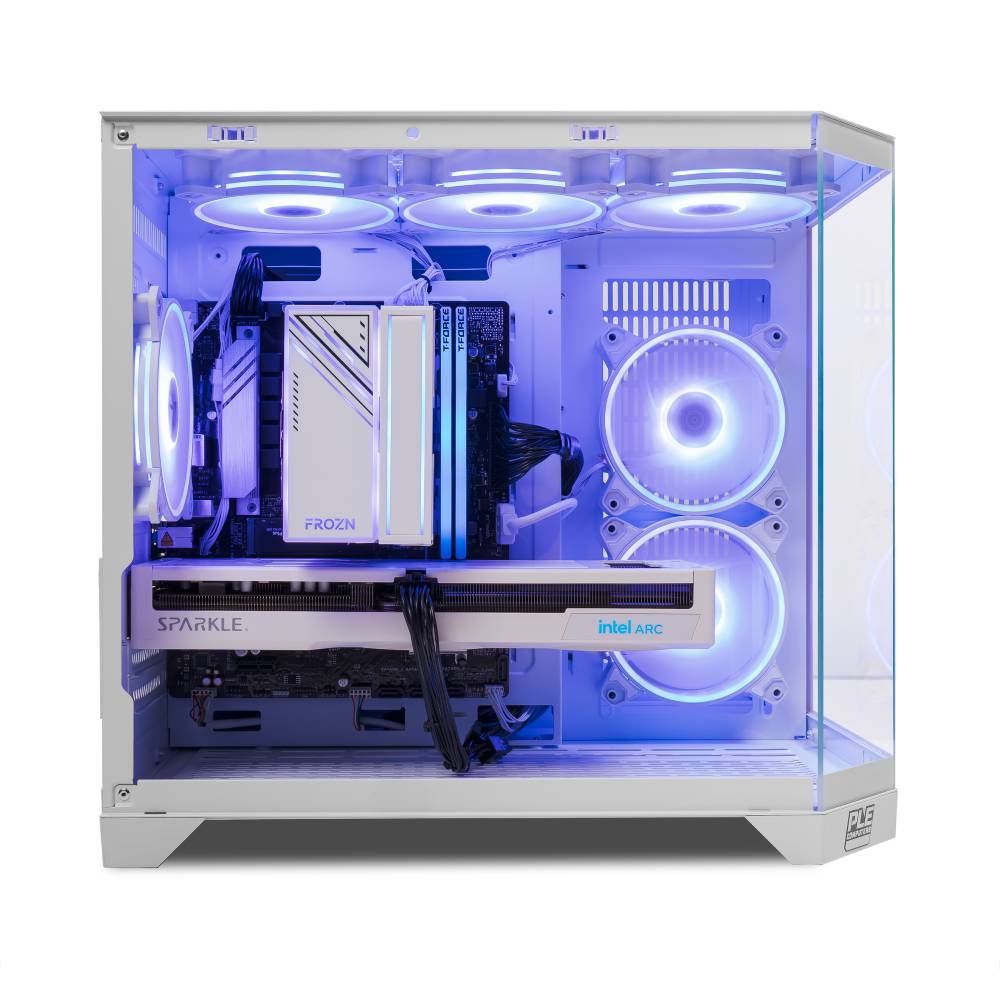 PLE Arcade B580 Prebuilt Ready To Go Gaming PC