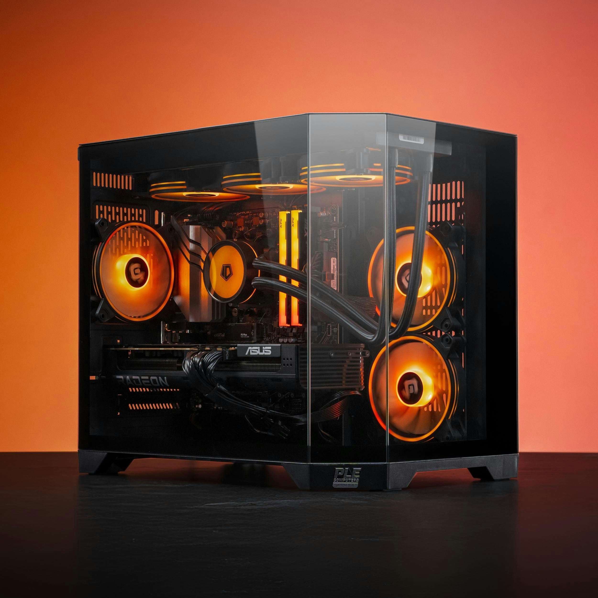 PLE Ember RX 9070 XT Prebuilt Ready To Go Gaming PC