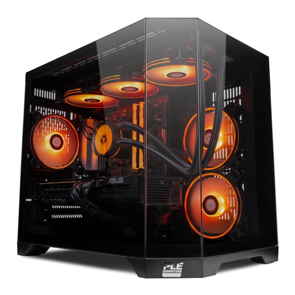 PLE Ember RX 9070 XT Prebuilt Ready To Go Gaming PC