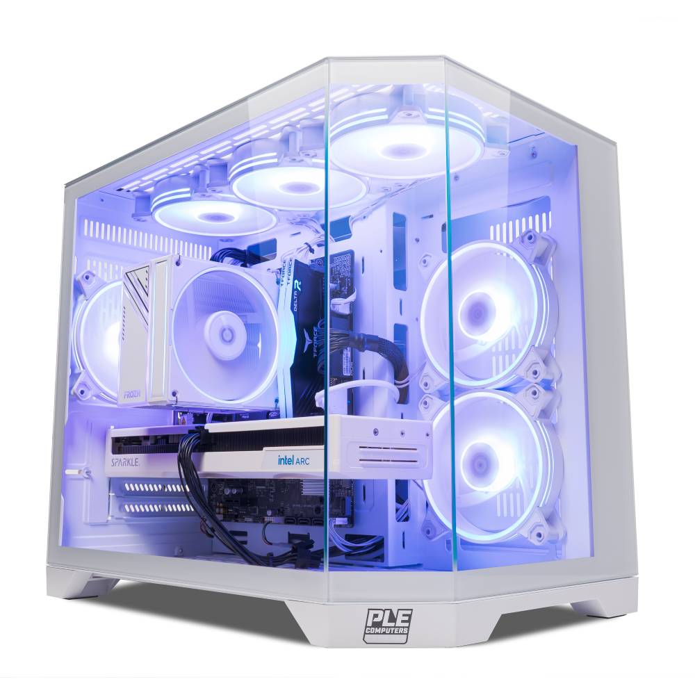 PLE Arcade B580 Prebuilt Ready To Go Gaming PC