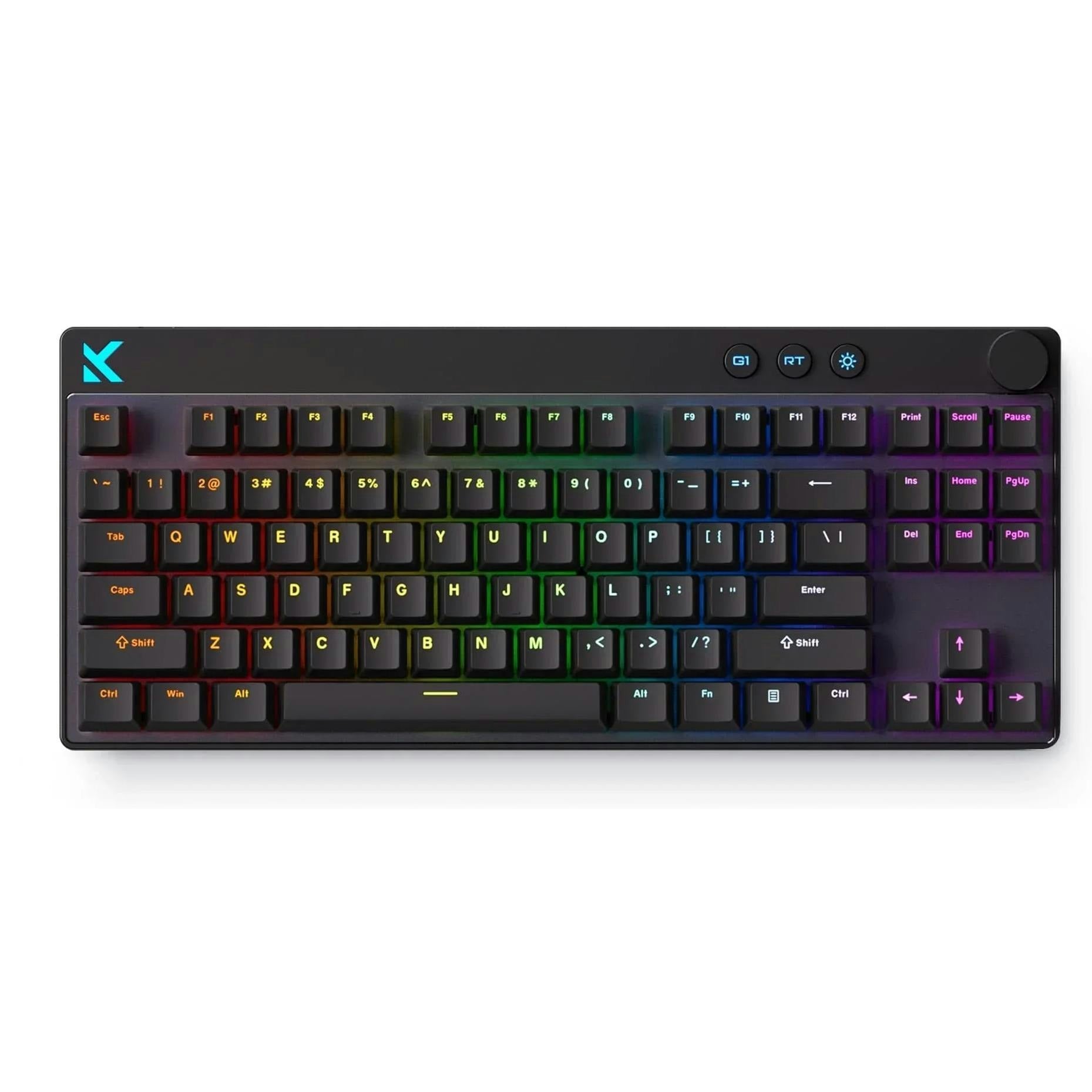 MCHOSE Mix 87 HE Magnetic 8K Wired Gaming Keyboard - Black (Apollo Magnetic Switch)